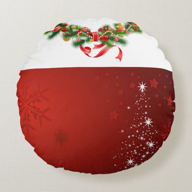 Cojín Redondo Navidades Round Pillow (Anverso)