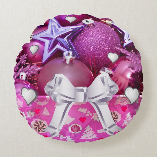 Cojín Redondo Navidades Round Pillow (Anverso)