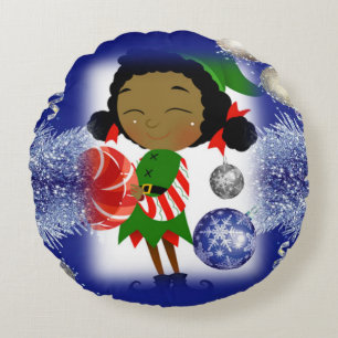 Cojín Redondo Navidades Round Pillow, Elf