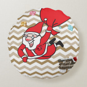 Cojín Redondo Navidades Round Pillow, Santa