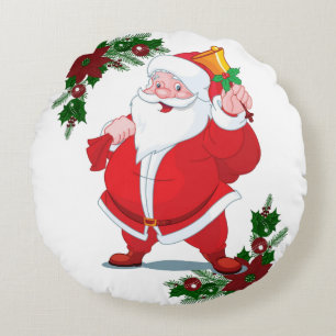 Cojín Redondo Navidades Round Pillow, Santa