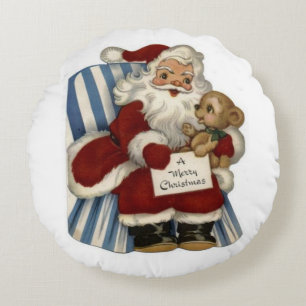 Cojín Redondo Navidades Round Pillow, Santa