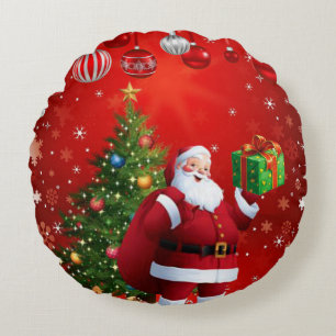 Cojín Redondo Navidades Round Pillow, Santa