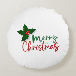 Cojín Redondo Navidades Tema Pillow