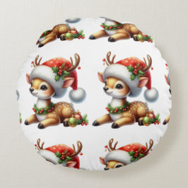 Cojín Redondo Navidades Vibes Round Pillow