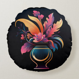 COJÍN REDONDO NEO VASE #1