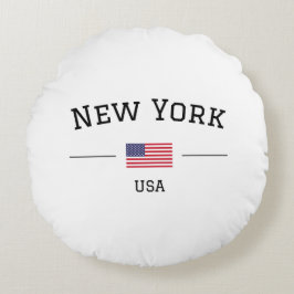 Cojín Redondo New York