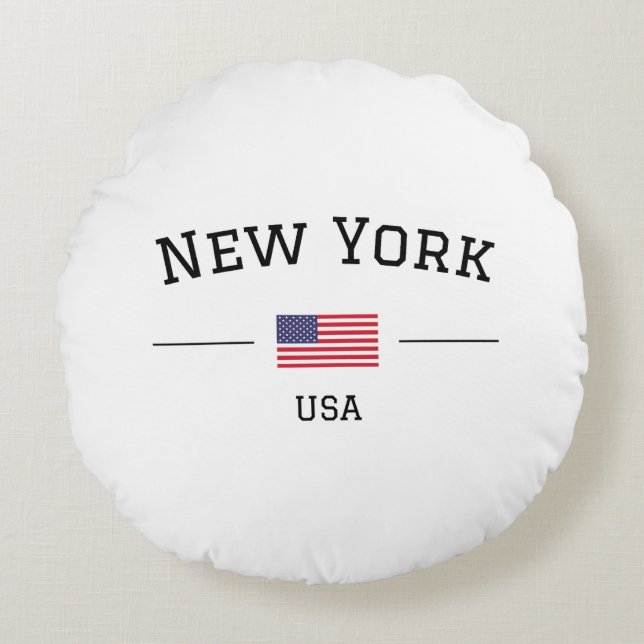 Cojín Redondo New York (Anverso)