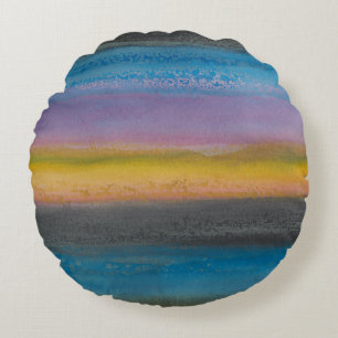 Cojín Redondo Niebla I del enebro