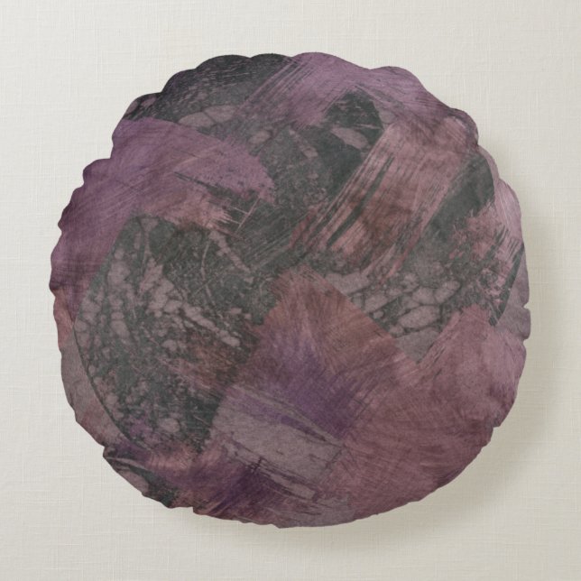 Cojín Redondo Niebla II (Anverso)