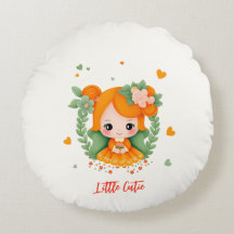 Niña pequeña con flores