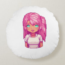 Niña rosa linda