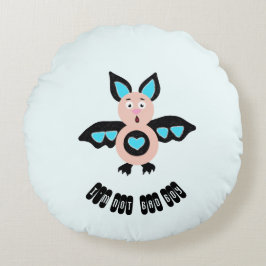 Cojín Redondo Niño de murciélago