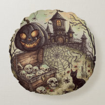 Noche de Halloween: Las calabazas negras espeluzna