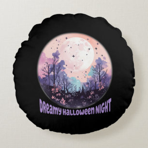 Cojín Redondo Noche Dreamy Halloween