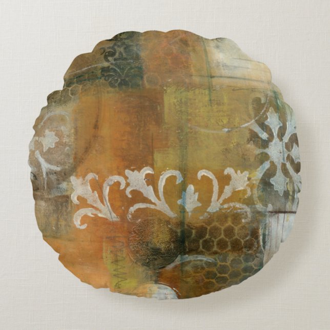 Cojín Redondo Nota moderna II (Anverso)