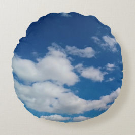 Cojín Redondo Nubes flotantes blandas