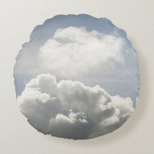Cojín Redondo Nubes soñadoras del Caribe 10
