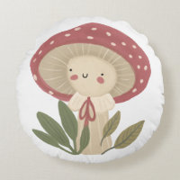 Nursery Watercolor Pequeño hongo bebé