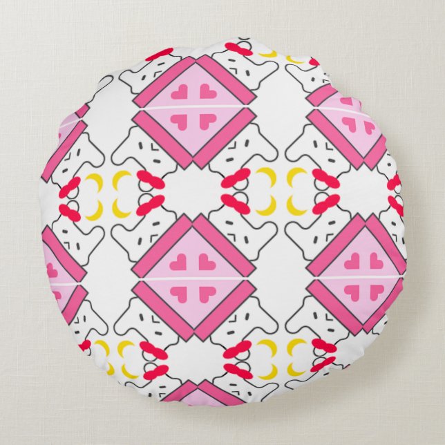 Cojín Redondo Nutan (Reverso)