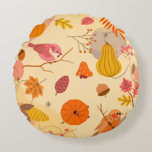 Cojín Redondo Objetivo colorido