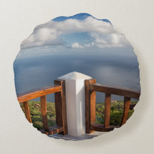 Cojín Redondo Océano Atlántico