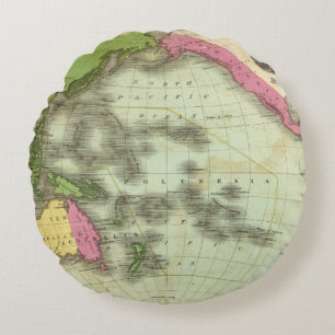 Cojín Redondo Océano Pacífico 6