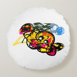 Cojín Redondo Octopus fun