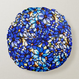 Cojín Redondo Ode a Tiffany Clematis