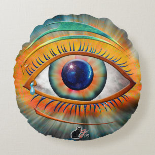 Cojín Redondo Odin's Eye