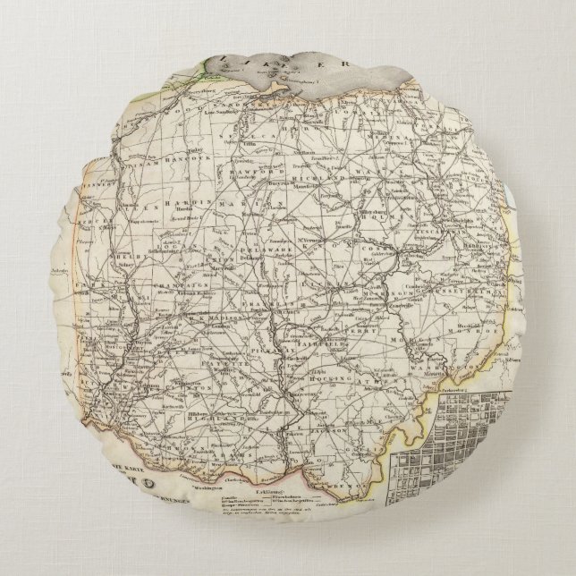 Cojín Redondo Ohio 12 (Anverso)