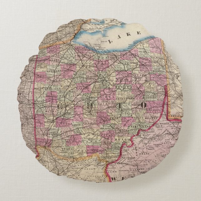 Cojín Redondo Ohio 9 (Anverso)