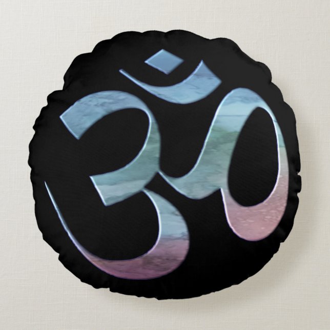 Cojín Redondo Om 1 (Anverso)