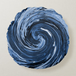 Cojín Redondo Onda de curling giratoria...