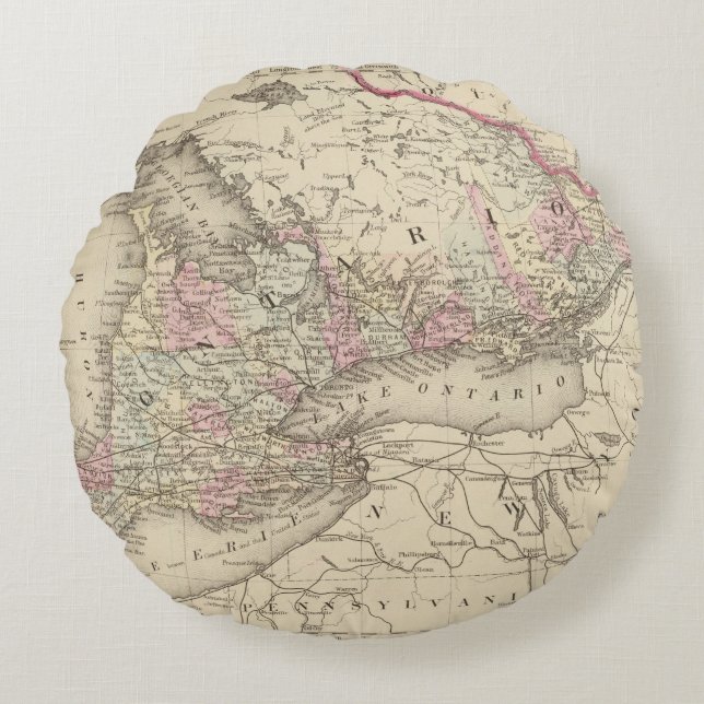 Cojín Redondo Ontario 2 (Anverso)