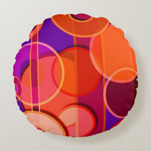 Cojín Redondo Op Art #23