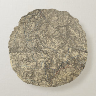 Cojín Redondo Operaciones militares de la campaña 3 de Atlanta