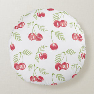 Cojín Redondo Orchard Treat Red Green