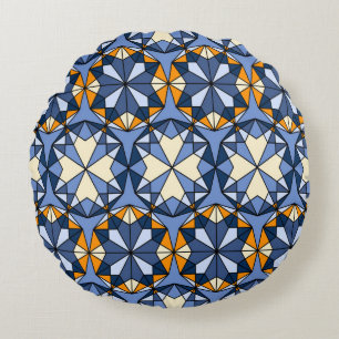 Cojín Redondo Ornamento árabe oriental sin soldadura