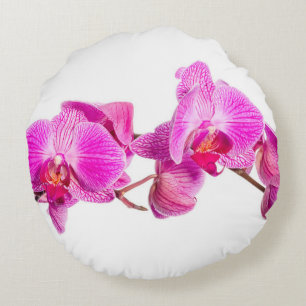 Cojín Redondo Orquídea