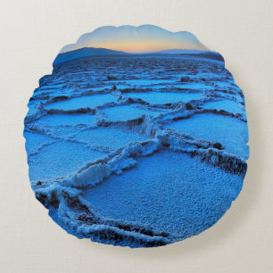 Cojín Redondo Oscuridad de Badwater, Death Valley, California