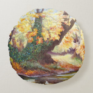 Cojín Redondo Otoño en el Darent 1999