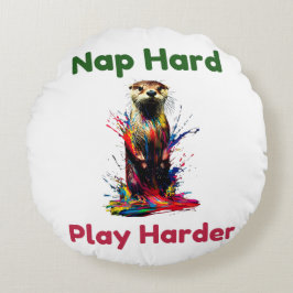 Cojín Redondo Otter