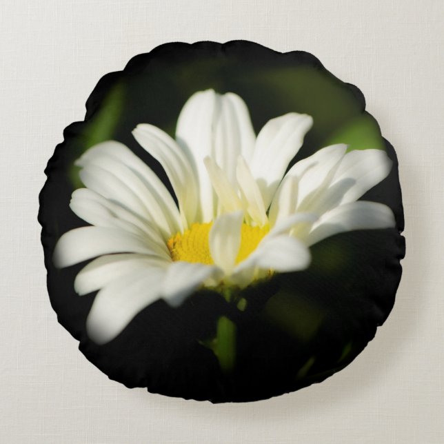 Cojín Redondo Oxeye Daisy Round Pillow (Anverso)