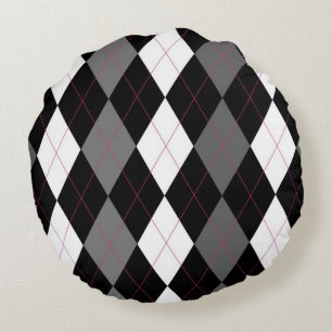 Cojín Redondo Oxford Cuenta Un Deux Argyle Ronda Pillow