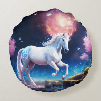 Cojín Redondo Paisaje Celeste Pegasus Tee