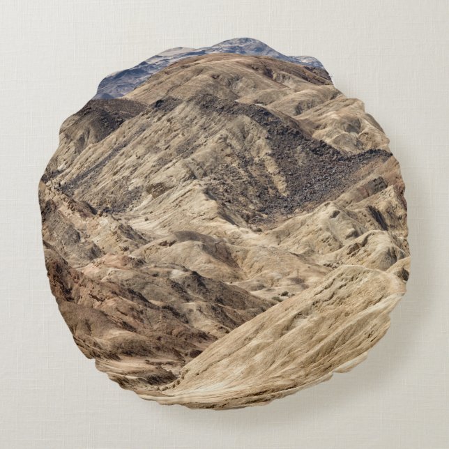 Cojín Redondo Paisaje de la Luna (Reverso)