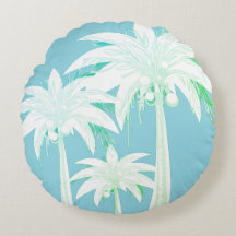 Palm Tree Aqua Blue Summer Green Tropical