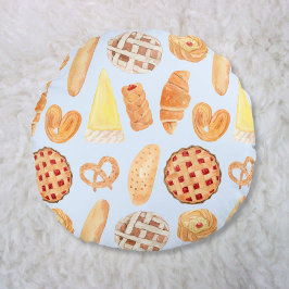 Cojín Redondo Panadería Francesa Pastry Bread Food