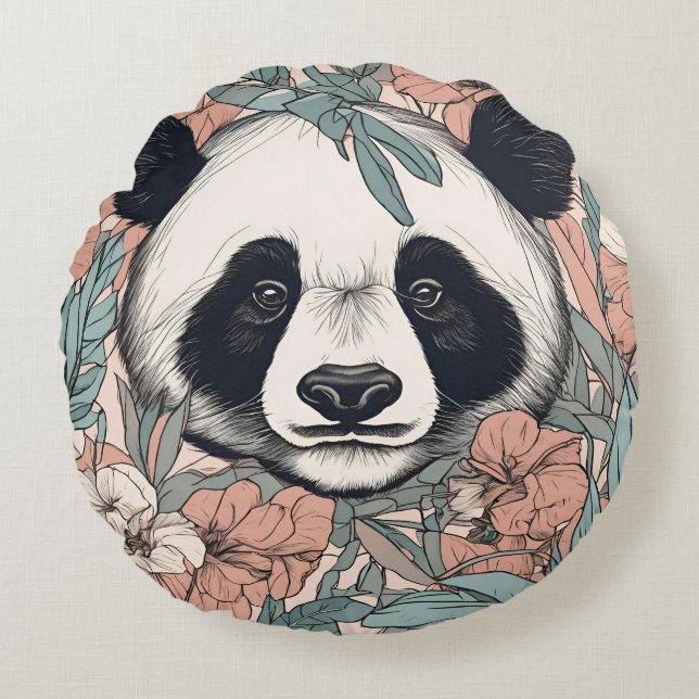 Cojín Redondo panda coussin (Anverso)